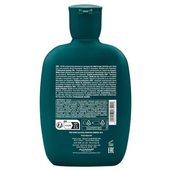 Alfaparf Semi Di Lino Reconstruction Reparative Low Shampoo 8.45 oz - Picture 2 of 8